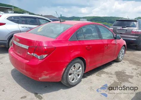 2016 Chevrolet Cruze Limited Ls Auto из США, поврежденный, VIN 1G1PC5SH0G7126438